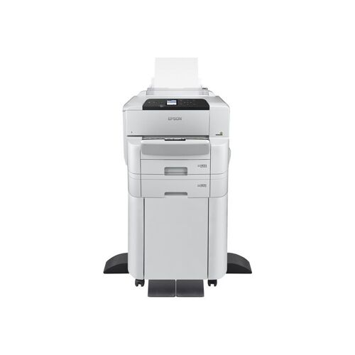 Epson WorkForce Pro WF-C8190DTWC - Imprimante - couleur - Recto-verso - jet d'encre - A3/Ledger - 4 800 x 1 200 ppp - jusqu'à 24 ppm (mono)/jusqu'à 24 ppm (couleur) - capacité : 835 feuilles - Gigabit LAN, NFC, USB 3.0, hôte USB 2.0, Wi-Fi(ac)