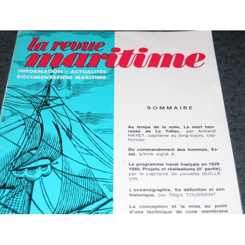 La Revue Maritime 267