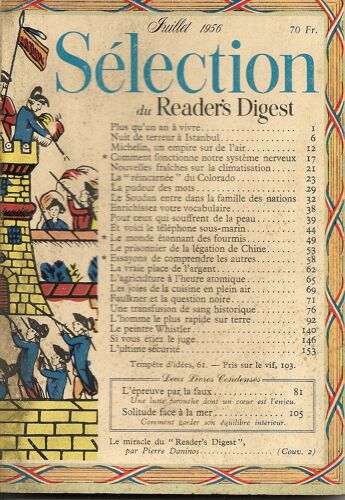 Sélection Du Reader's Digest Juillet 1956