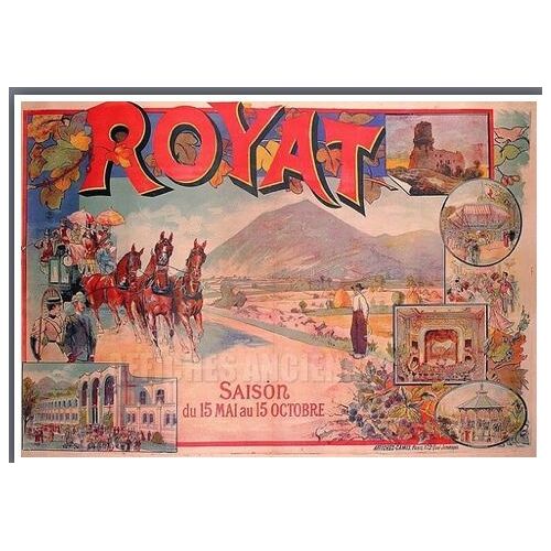 Affiche Royat