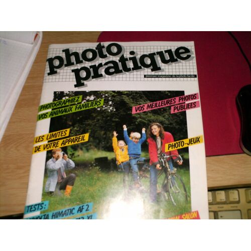 Photo Pratique Premier Magazine De La Photo Facile  N° 1 : Photographiez Vos Animaux Familiers/Les Limites De Votre Appareil/Tests:Minoltahimatic Af2/Camera Chinon 113 Xl