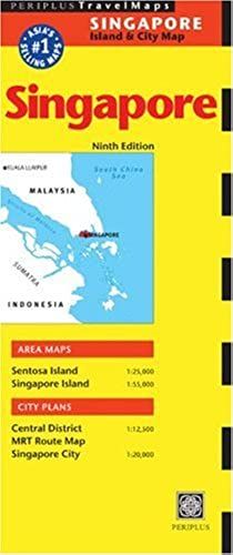 Singapore Travel Map (Periplus Travel Maps)