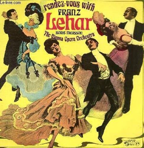 Disque Vinyle 33t Rendez-Vous Avec Lehar, Rendezvous Bei Lehar