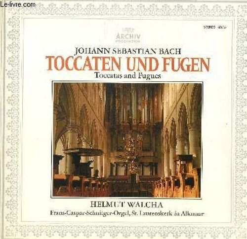 Disque Vinyle 33t Toccaten Und Fugen