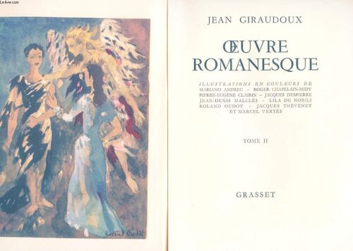 Oeuvres Romanesque En 2 Tomes