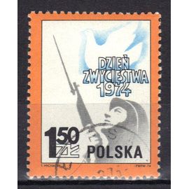 Pologne 1974 : 29è Anniversaire De La Victoire - Timbre Oblitéré
