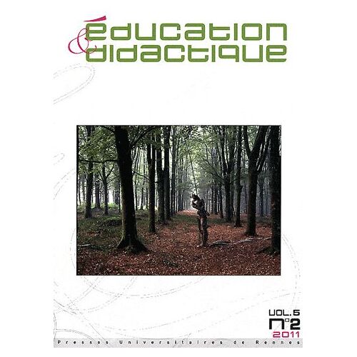 Education & Didactique Vol - 5, N° 2, Novemb