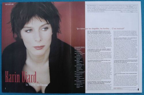 Ciné Live N°47, Coupure De Presse, Karin Viard