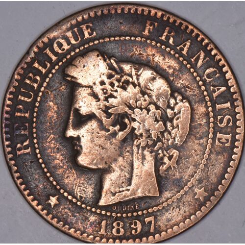 France - 1897 - 10 Centimes - Paris (A) - F128