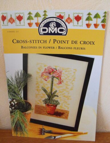 Dmc Point De Croix Balcons Fleuris N° 14060 : Balcons Fleuris