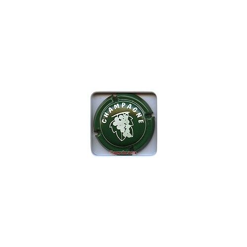 Capsule De Champagne Generique Vert Et Blanc