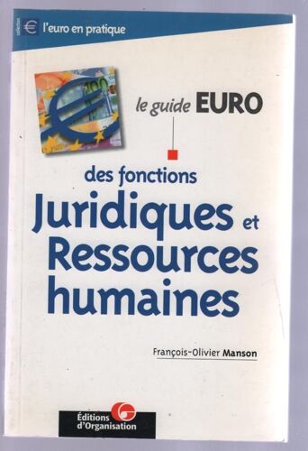 Le Guide Euro Des Fonctions Juridiques Et Ressources Humaines