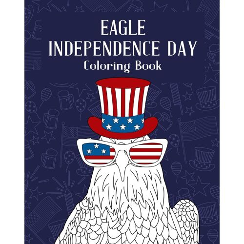 Eagle Independence Day Coloring Book