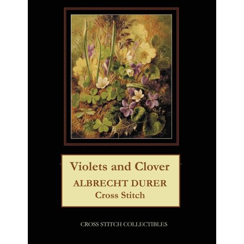 Violets And Clover: Albrect Durer Cross Stitch Pattern