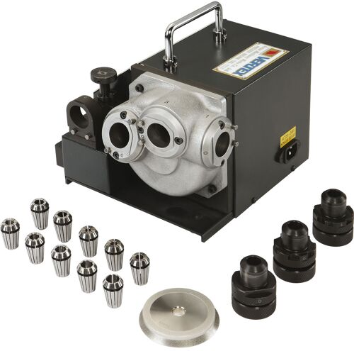 Affûteuse de fraises de ø 4 à 13 mm 4800 rpm 0,45 kW 230V y compris 10 pinces ER20 et meule diamantée Vertex VEG-13A