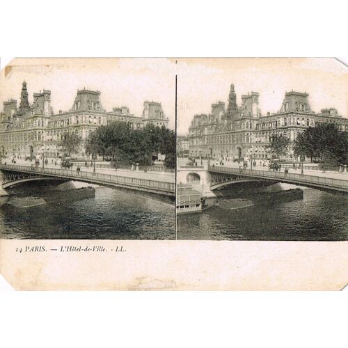 Carte Postale Ancienne, France, Paris ( 75 ), L'hôtel De Ville