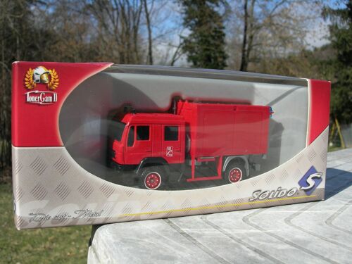Solido Camion Pompiers Man Grimp 4x4 Ref 3180-Solido