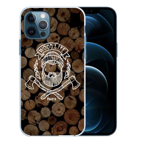 Coque Pour Iphone 12 Pro - Wood Life