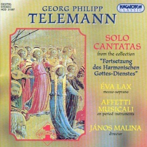 Georg Philipp Telemann 6 Cantates Seules