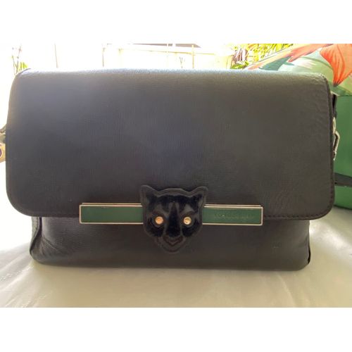 Longchamp Série Édition Limitée« Panthère » sac bandoulière, Rare et Comme Neuf