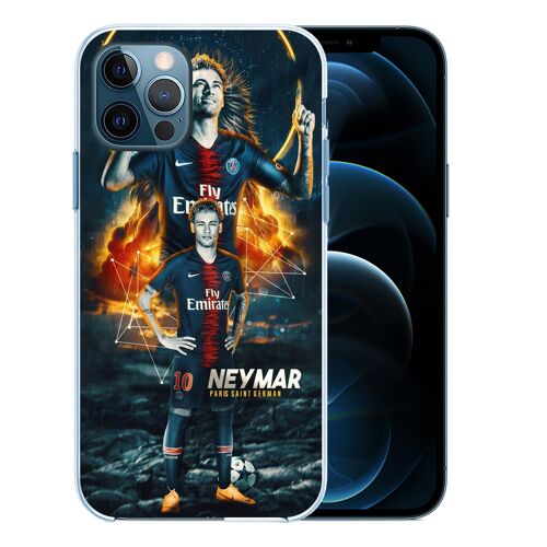 Coque Pour Iphone 12 Pro - Football Psg Neymar Victoire