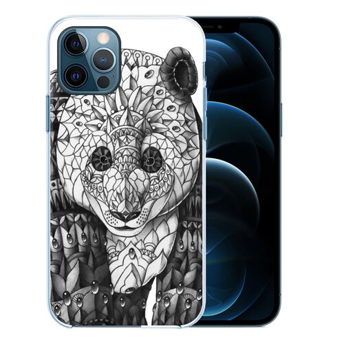 Coque Pour Iphone 12 Pro - Panda Azteque