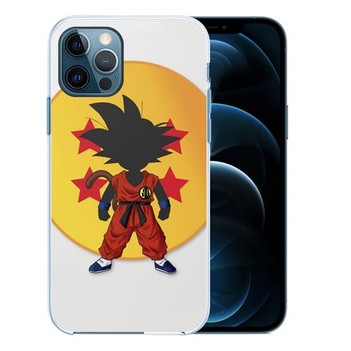 Coque Pour Iphone 12 Pro - Dragon Ball Goku Boule De Crystal