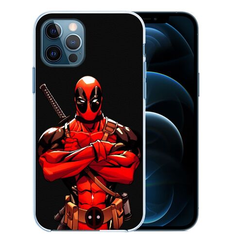 Coque Pour Iphone 12 Pro - Deadpool Bd