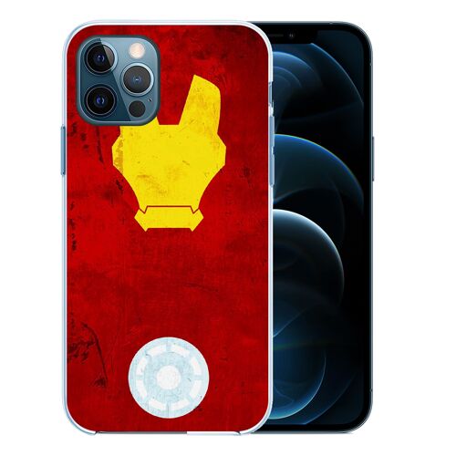 Coque Pour Iphone 12 Pro Max - Iron Man Art Design