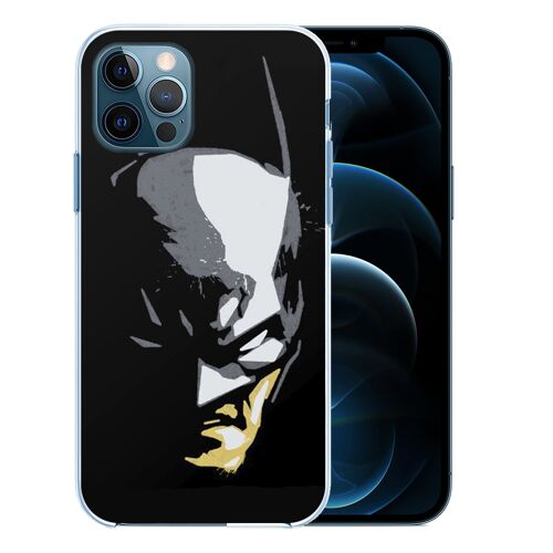 Coque Pour Iphone 12 Pro - Batman Paint Face