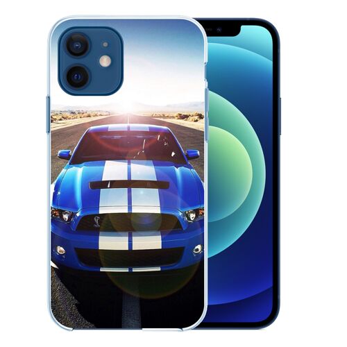 Coque pour iPhone 12 mini - Ford Mustang Shelby