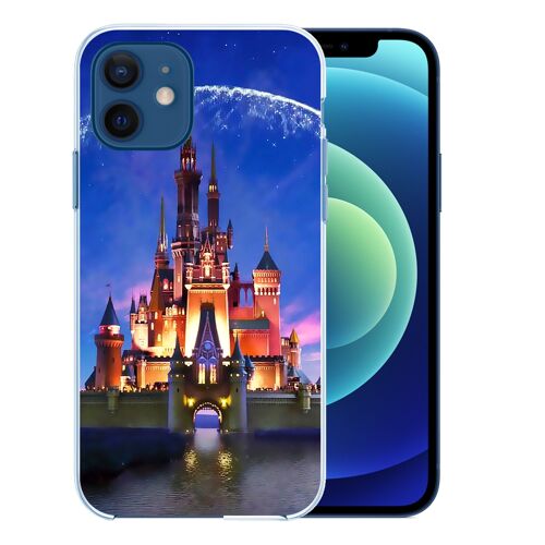 Coque pour iPhone 12 mini - Chateau Disneyland