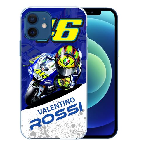 Coque pour iPhone 12 - Motogp Rossi Cartoon