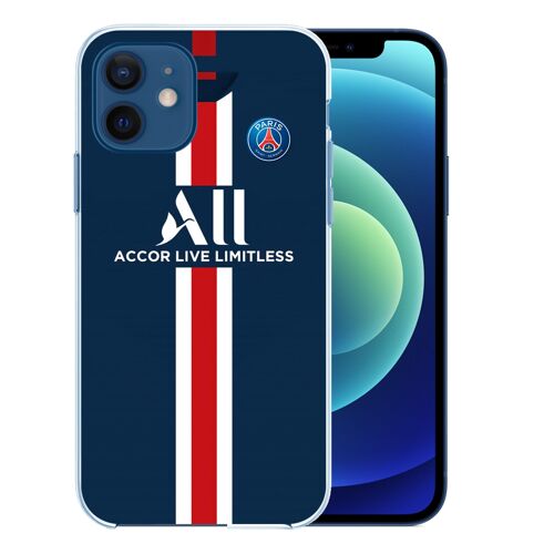Coque pour iPhone 12 - Maillot Psg Football 2020