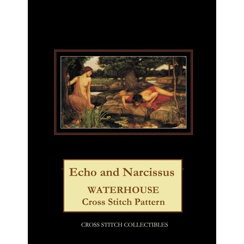 Echo And Narcissus: Waterhouse Cross Stitch Pattern