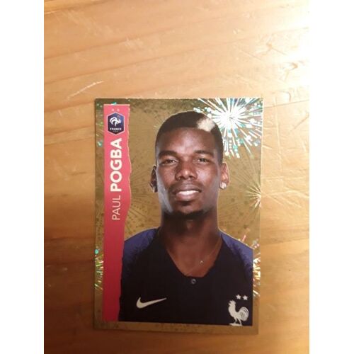 Image Panini Intermarché - Équipe De France N° 19 - Paul Pogba