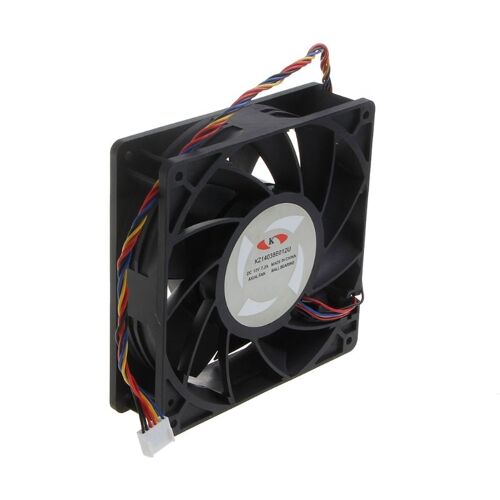 Ventilateur de refroidissement pour processeur, 12V, 6 broches, silencieux, radiateur de châssis pour mineur, 7500 tr/min