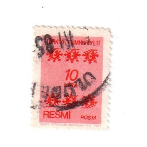 Timbre Oblitéré : Turquie