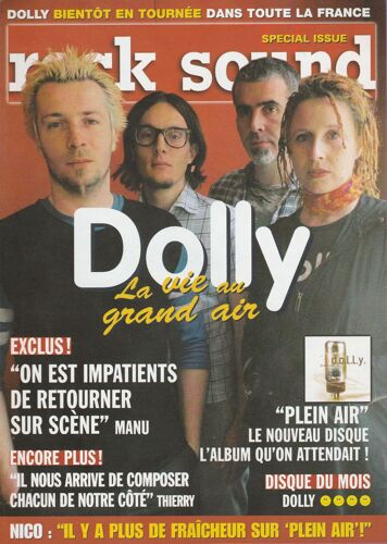 Dolly: La Vie Au Grand Air - Flyer Dépliant 4 Pages Avec Interview & Chronique- 2002