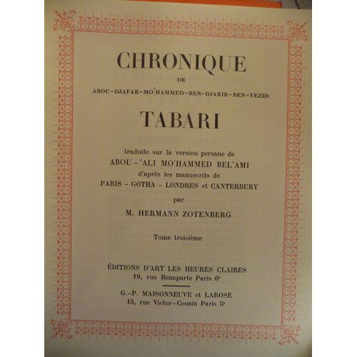 Chronique Chronique