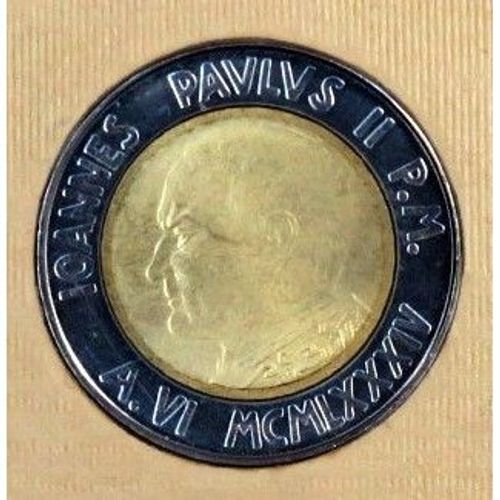 Cité Du Vatican 500 Lires, 1984  Pape Jean-Paul Ii