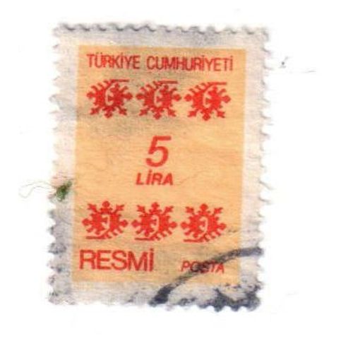 Timbre Oblitéré : Turquie