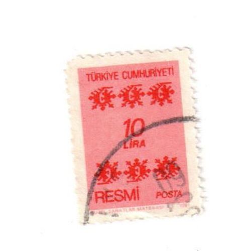Timbre Oblitéré : Turquie