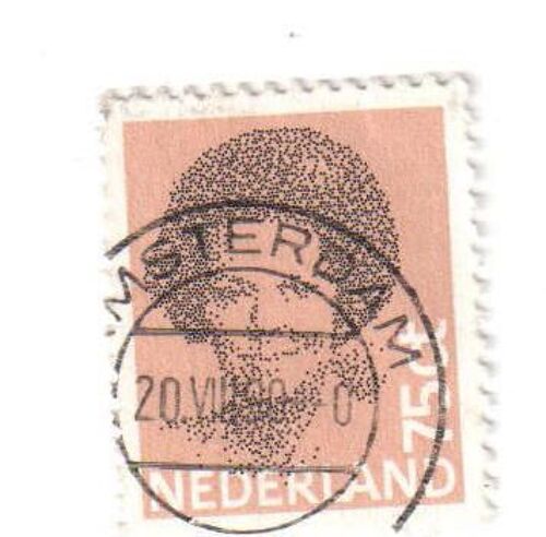 Timbre Oblitéré : Pays Bas