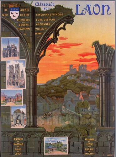 Affiche Laon
