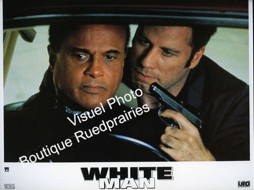 White Man - White Man's Burden : Jeu De 8 Photos D'exploitation Cinématographique - Format 22,5x28,5 - De Desmond Nakano Avec John Travolta, Harry Belafonte, Kelly Lynch - 1995