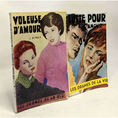 Lutte Pour L'amour + Voleuse D'amour --- 2 Livres Collection: Les Drames De La Vie