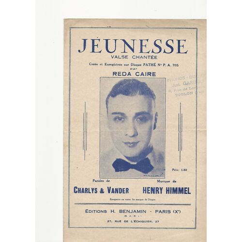 Jeunesse. Reda Caire. A 89