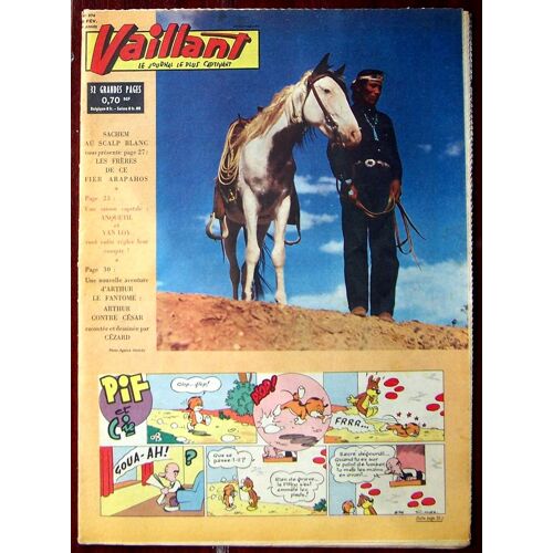Vaillant N° 876 . 25 Février 1962 .
