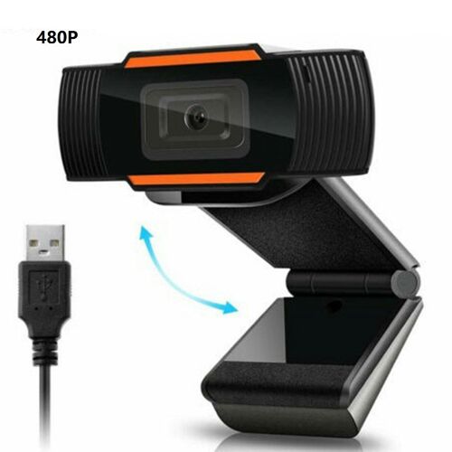 Webcam Full HD 1080P, caméra USB avec Microphone, Plug And Play, pour appels vidéo, pour ordinateur de bureau, pour Gamer